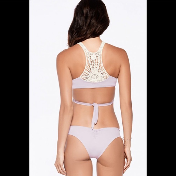 L*Space Crochet Joey Wrap Convertible Bikini Top - Picture 9 of 16